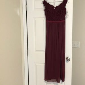 David’s Bridal Bridesmaid Dress